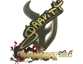 Sticker | Graviti (Gold) | Shanghai 2024 image