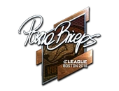 Sticker | pashaBiceps (Foil) | Boston 2018 image