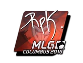 Sticker | RpK (Foil) | MLG Columbus 2016 image