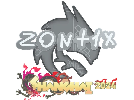 Sticker | zont1x | Shanghai 2024 image