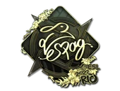 Sticker | es3tag (Gold) | Rio 2022 image