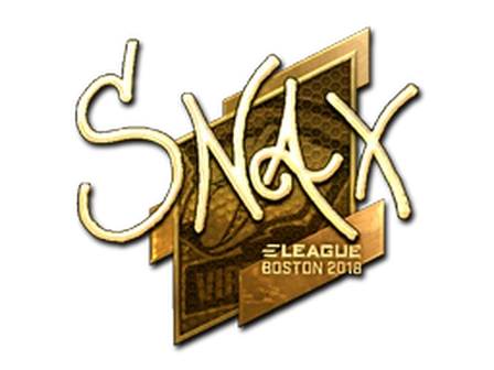 Sticker | Snax (Gold) | Boston 2018 image