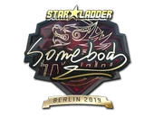 Sticker | somebody (Gold) | Berlin 2019 image