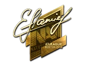 Sticker | flamie (Gold) | Boston 2018 image