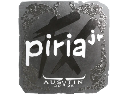Sticker | piriajr (Foil) | Austin 2025 image