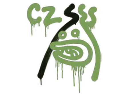 Sealed Graffiti | Recoil CZ-75 (Battle Green) image