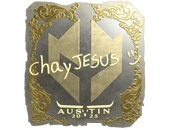 Sticker | chayJESUS (Gold) | Austin 2025 image