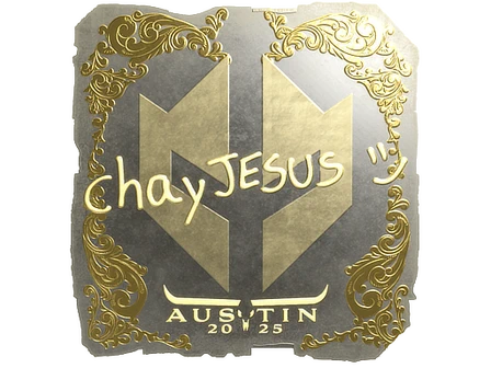 Sticker | chayJESUS (Gold) | Austin 2025 image