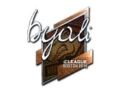 Sticker | byali (Foil) | Boston 2018 image