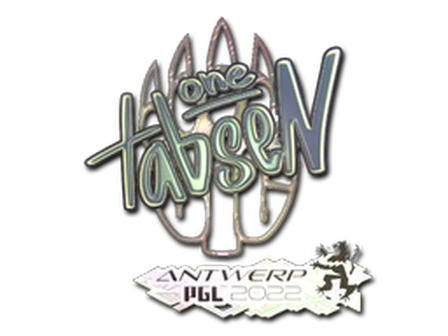 Sticker | tabseN (Holo) | Antwerp 2022 image