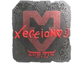 Sticker | xertioN (Foil) | Austin 2025 image