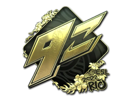 Sticker | 9z Team (Gold) | Rio 2022 image