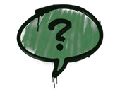Sealed Graffiti | Question Mark (Jungle Green) image