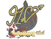 Sticker | 910 (Holo) | Shanghai 2024 image