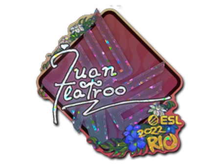 Sticker | juanflatroo (Glitter) | Rio 2022 image
