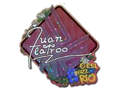 Sticker | juanflatroo (Glitter) | Rio 2022 image