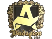 Sticker | Aurora (Gold) | Budapest 2025 image