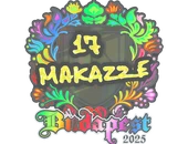 Sticker | makazze (Holo) | Budapest 2025 image