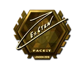Sticker | Ex6TenZ (Gold) | London 2018 image