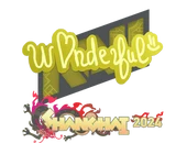 Sticker | w0nderful | Shanghai 2024 image