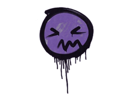 Sealed Graffiti | Grimace (Monster Purple) image
