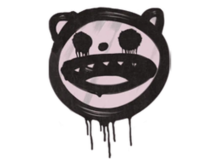 Sealed Graffiti | Happy Cat (War Pig Pink) image