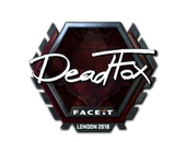 Sticker | DeadFox (Foil) | London 2018 image