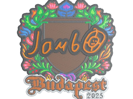 Sticker | jambo (Embroidered) | Budapest 2025 image