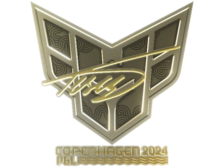 Sticker | TeSeS (Gold) | Copenhagen 2024 image