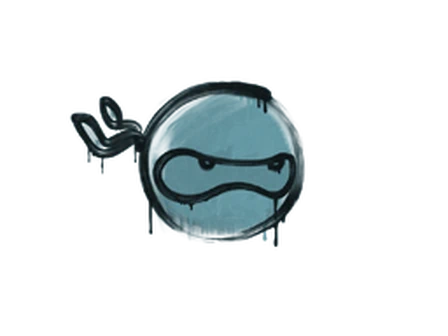 Sealed Graffiti | Ninja (Wire Blue) image