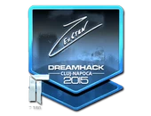 Sticker | Ex6TenZ (Foil) | Cluj-Napoca 2015 image