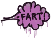 Sealed Graffiti | Fart (Bazooka Pink) image