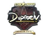 Sticker | dupreeh (Gold) | Berlin 2019 image