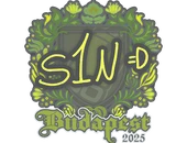 Sticker | s1n | Budapest 2025 image