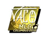 Sticker | TACO (Gold) | MLG Columbus 2016 image