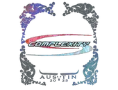 Sticker | Complexity Gaming (Holo) | Austin 2025 image