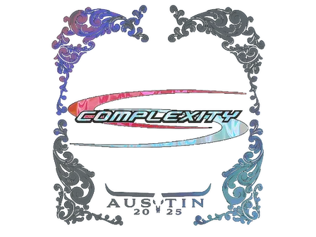 Sticker | Complexity Gaming (Holo) | Austin 2025 image
