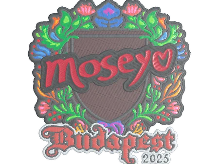 Sticker | Moseyuh (Embroidered) | Budapest 2025 image
