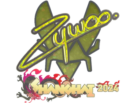 Sticker | ZywOo (Glitter) | Shanghai 2024 image