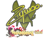 Sticker | ZywOo (Glitter) | Shanghai 2024 image