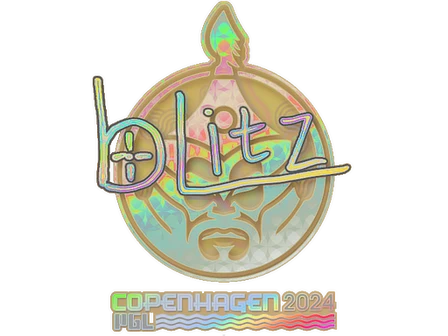 Sticker | bLitz (Holo) | Copenhagen 2024 image