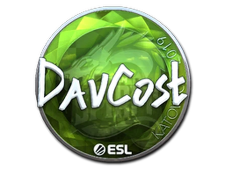 Sticker | DavCost (Foil) | Katowice 2019 image