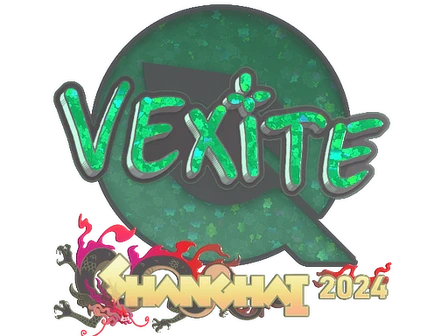 Sticker | vexite (Glitter) | Shanghai 2024 image