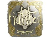 Sticker | huNter- (Gold) | Austin 2025 image