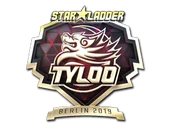 Sticker | Tyloo (Gold) | Berlin 2019 image