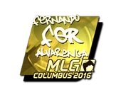 Sticker | fer (Gold) | MLG Columbus 2016 image