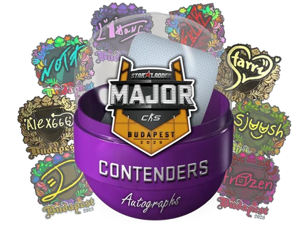 Budapest 2025 Contenders Autograph Capsule image