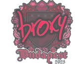 Sticker | broky | Budapest 2025 image