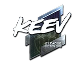 Sticker | keev (Foil) | Boston 2018 image