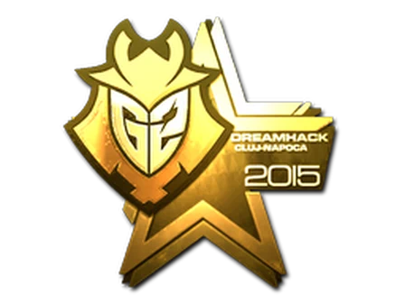 Sticker | G2 Esports (Gold) | Cluj-Napoca 2015 image